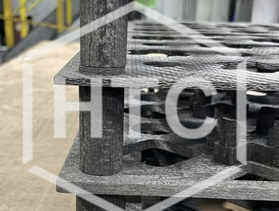 CFC-Rack Heat Treatment High Temperature Concept